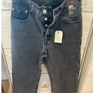 Levi's 501 90s ankle jean, black 26x27